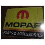 Mopar metal sign...