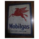 Mobilgas metal sign...