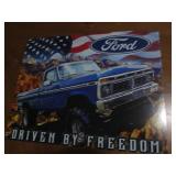 Ford metal sign...