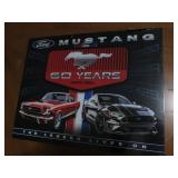 Mustang metal sign...