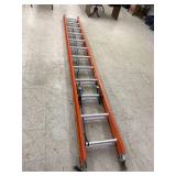 Louisville 24' Fiberglass Extension Ladder - Damage to Base