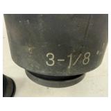 3/4"-1" Socket Adaptor & 3 1/8" Socket