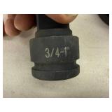 3/4"-1" Socket Adaptor & 3 1/8" Socket