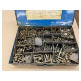 Storage Bin Full of Bolts, Washers & Nuts