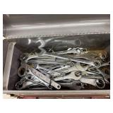 Craftsman Toolbox & Contents - Lots of Wrenches