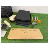 Office Supplies - Trays, Calculators, Pencil Sharpener, Scissors & Keypad