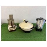Coffee Maker, Food Processor & Wok