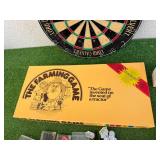 Darts & Dartboard, The Farming Game & Games