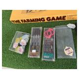 Darts & Dartboard, The Farming Game & Games