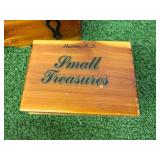 Mixed Lot - Patriotic Pin Wheels, Wood Boxes & Stools