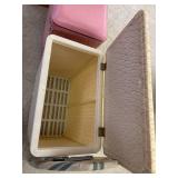 Clothes Hampers, Retractable Screen, Cork Board & Small Ironing Board
