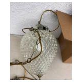 Hanging Light & Picture Frames