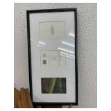 Hanging Light & Picture Frames