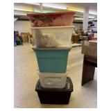 5 Totes with Lids