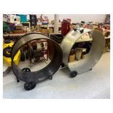 2 Large Rolling Cylinders