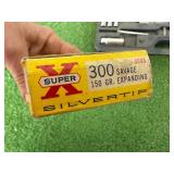 Hand Tools & Partial Box 300 Savage Shells