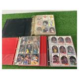 Binders of Basketball Cards