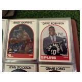 Binders of Basketball Cards