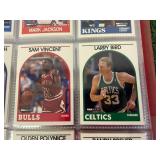 Binders of Basketball Cards