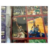 Binders of Basketball Cards