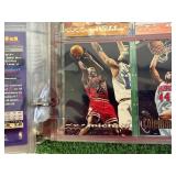 Binders of Basketball Cards