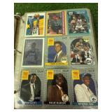 Binders of Basketball Cards