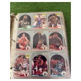 Binders of Basketball Cards