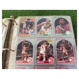 Binders of Basketball Cards