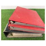 Binders of Basketball Cards