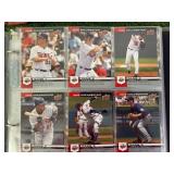 Binders of Baseball Cards