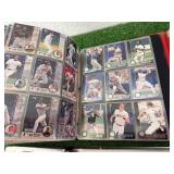 Binders of Baseball Cards