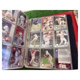 Binders of Baseball Cards