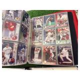 Binders of Baseball Cards