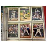 Binders of Baseball Cards