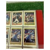 Binders of Baseball Cards