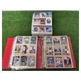 Binders of Baseball Cards