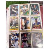 Binders of Baseball Cards