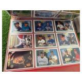 Binders of Baseball Cards