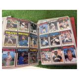Binders of Baseball Cards