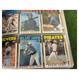 Binders of Baseball Cards