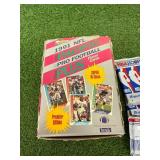 Sealed Packs 1991 Pacific Pro Football Plus & NBA Hoops Trading Cards