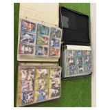 Binders of Baseball Cards