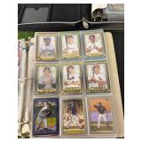 Binders of Baseball Cards