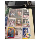 Binders of Baseball Cards