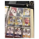 Binders of Baseball Cards