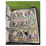 Binders of Baseball Cards