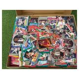 Boxed of Mixed Sports Trading Cards