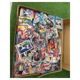Boxed of Mixed Sports Trading Cards
