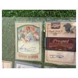 Binder of Baseball Cards, Patch Cards & Autograph Cards