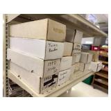 Complete Shelf of Baseball Cards